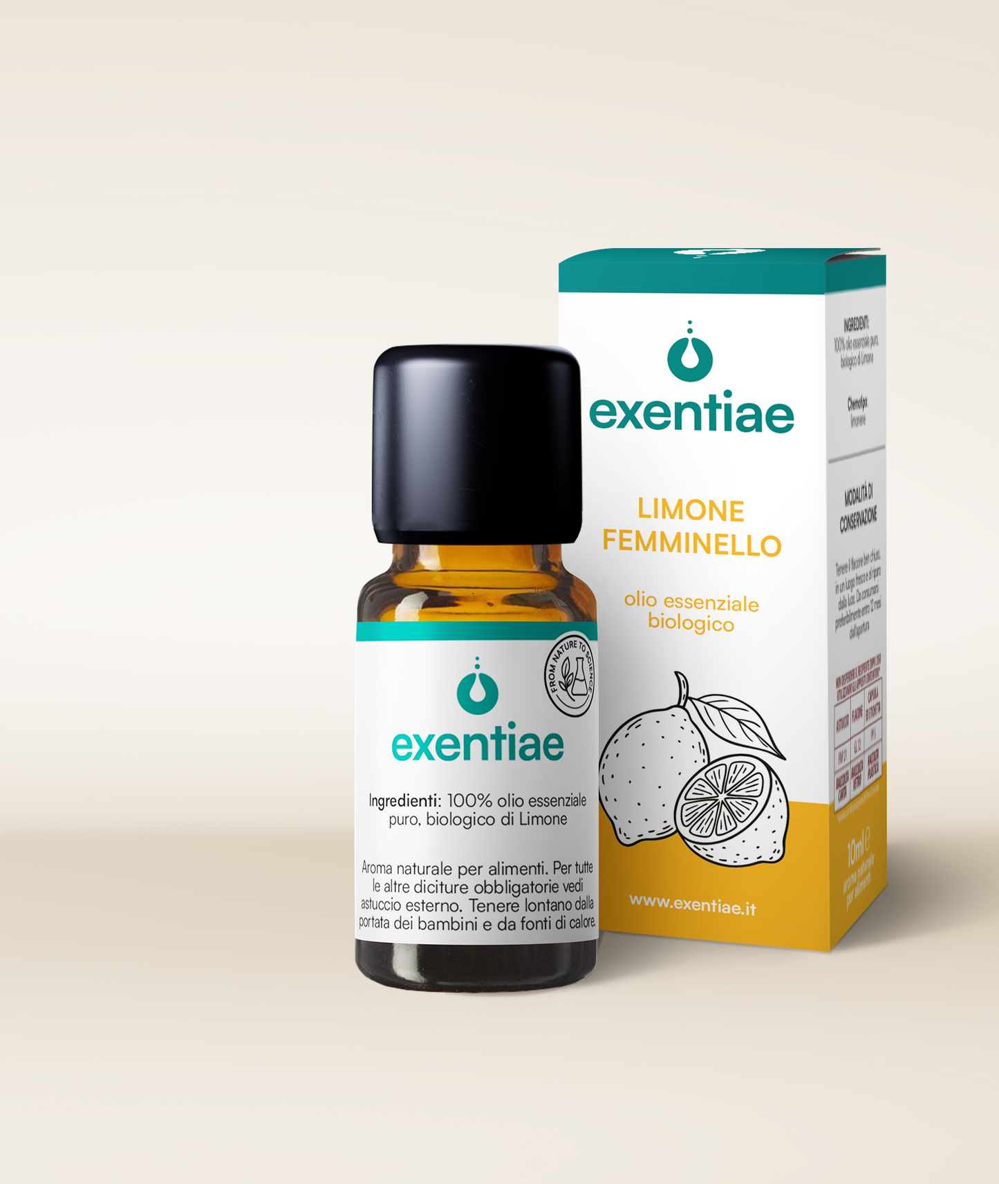 LIMONE FEMMINELLO OLIO ESSENZIALE BIOLOGICO