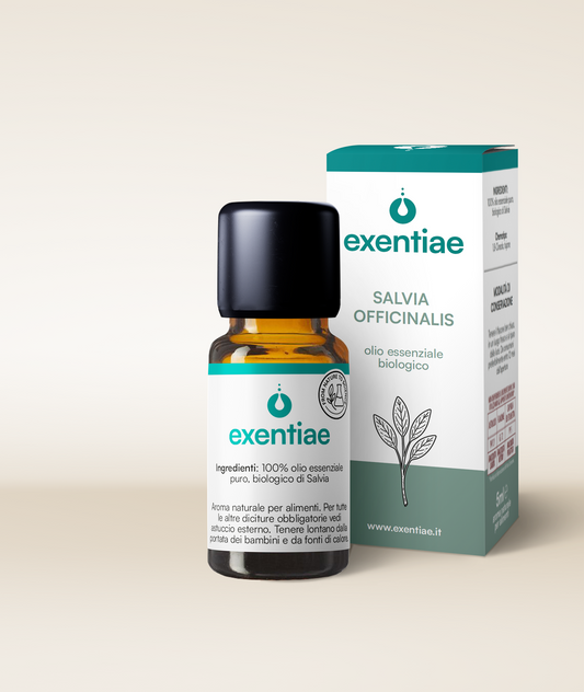 SALVIA OFFICINALIS OLIO ESSENZIALE BIOLOGICO