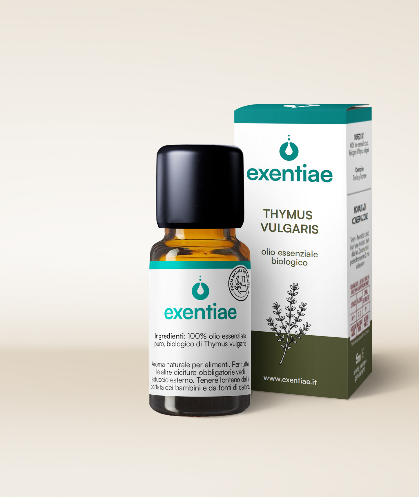 THYMUS VULGARIS OLIO ESSENZIALE BIOLOGICO